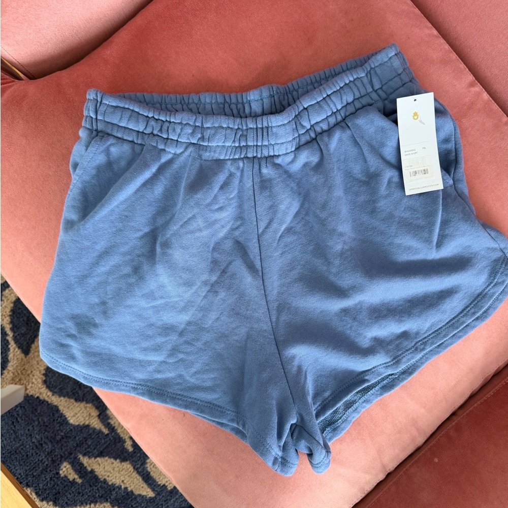 Spiritual gangster cozy lounge track short nwt